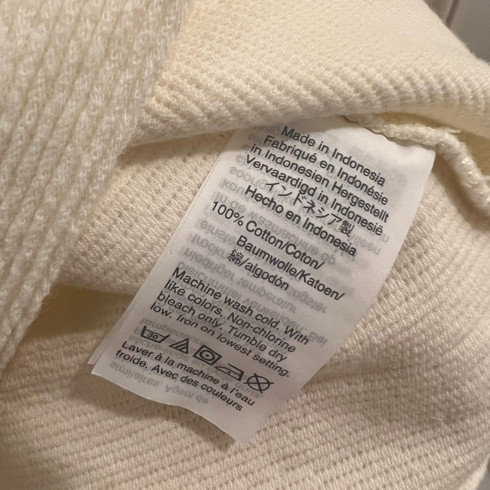 Madewell Texture & Thread Split-Back Shell Top. Size XS. - Picture 11 of 11